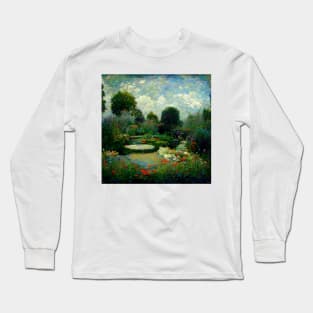 Gardens of Giverny Long Sleeve T-Shirt